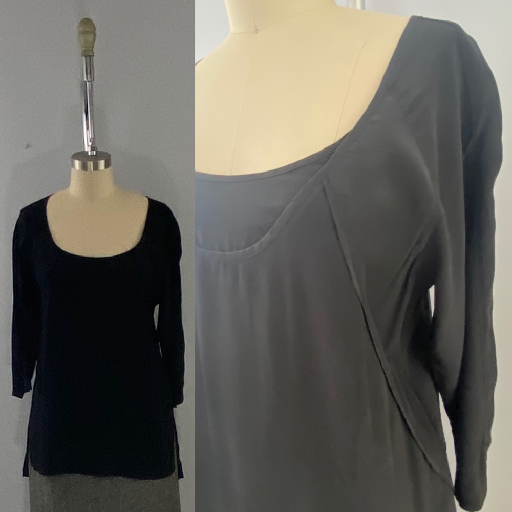 Eileen Fisher 100% Silk Blouse